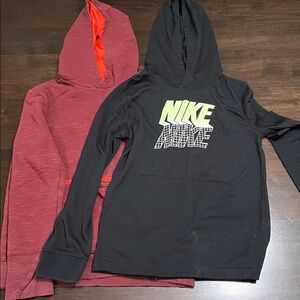 Nike Black Thick Long Sleeve with Logo - Plus an Extra!!